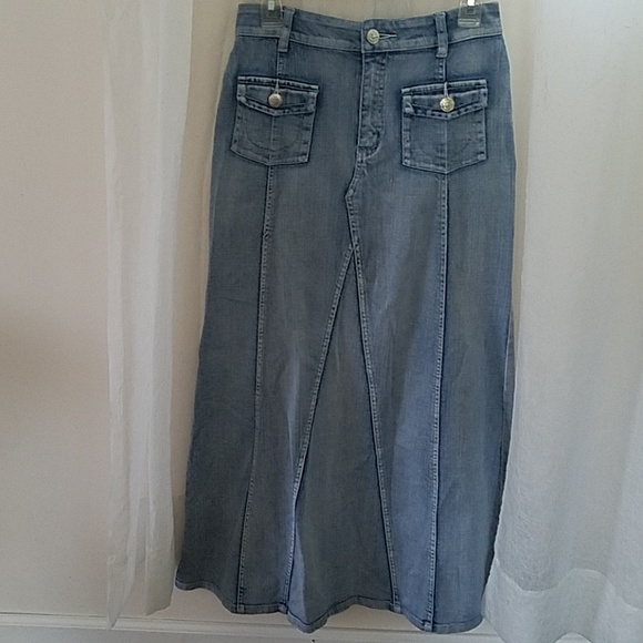 style j Dresses & Skirts - A-line denim skirt